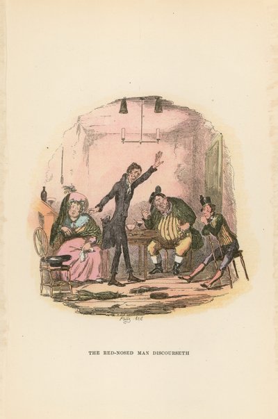 Illustration for Pickwick Papers by Hablot Knight Browne